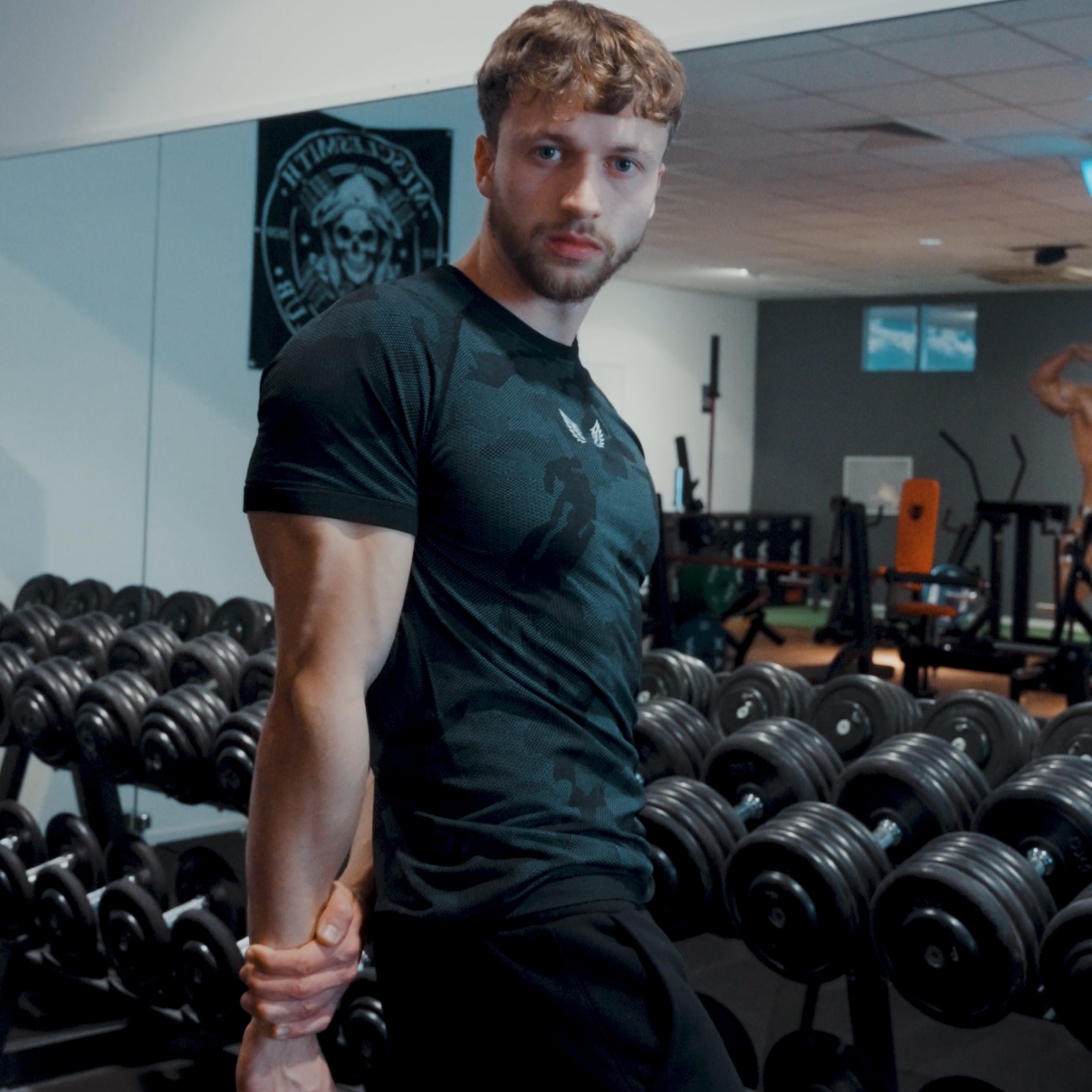 Seamless Camouflage Performance Shirt