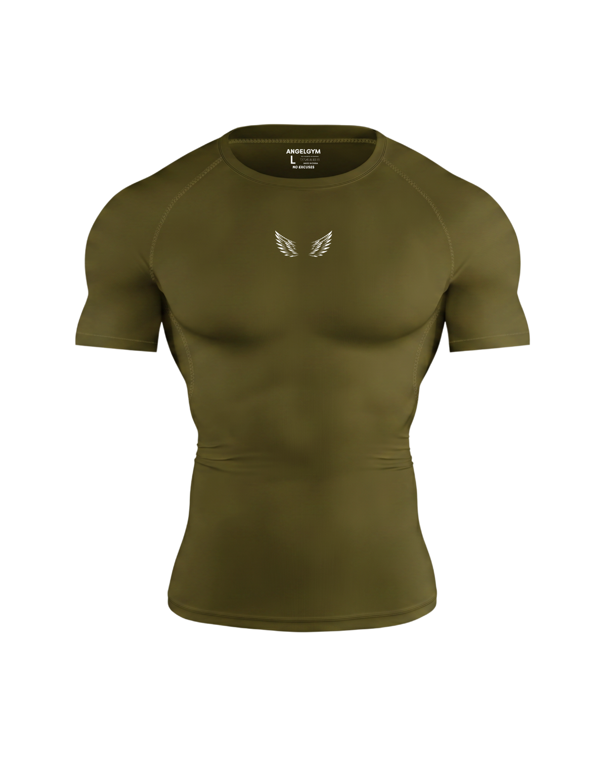 Angel Compression Shirt â Heather Blue