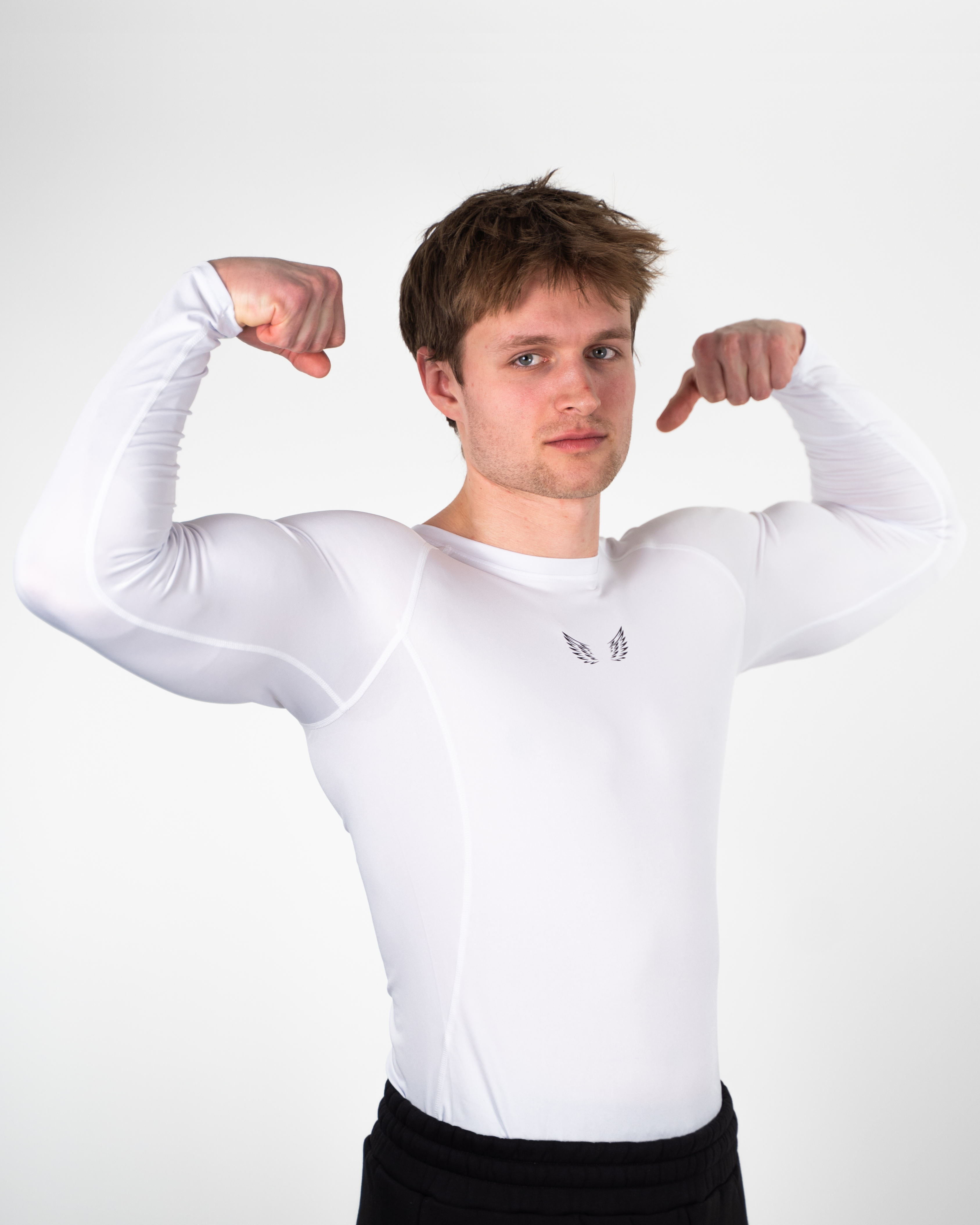 Angel Compression Shirt lange mouwen