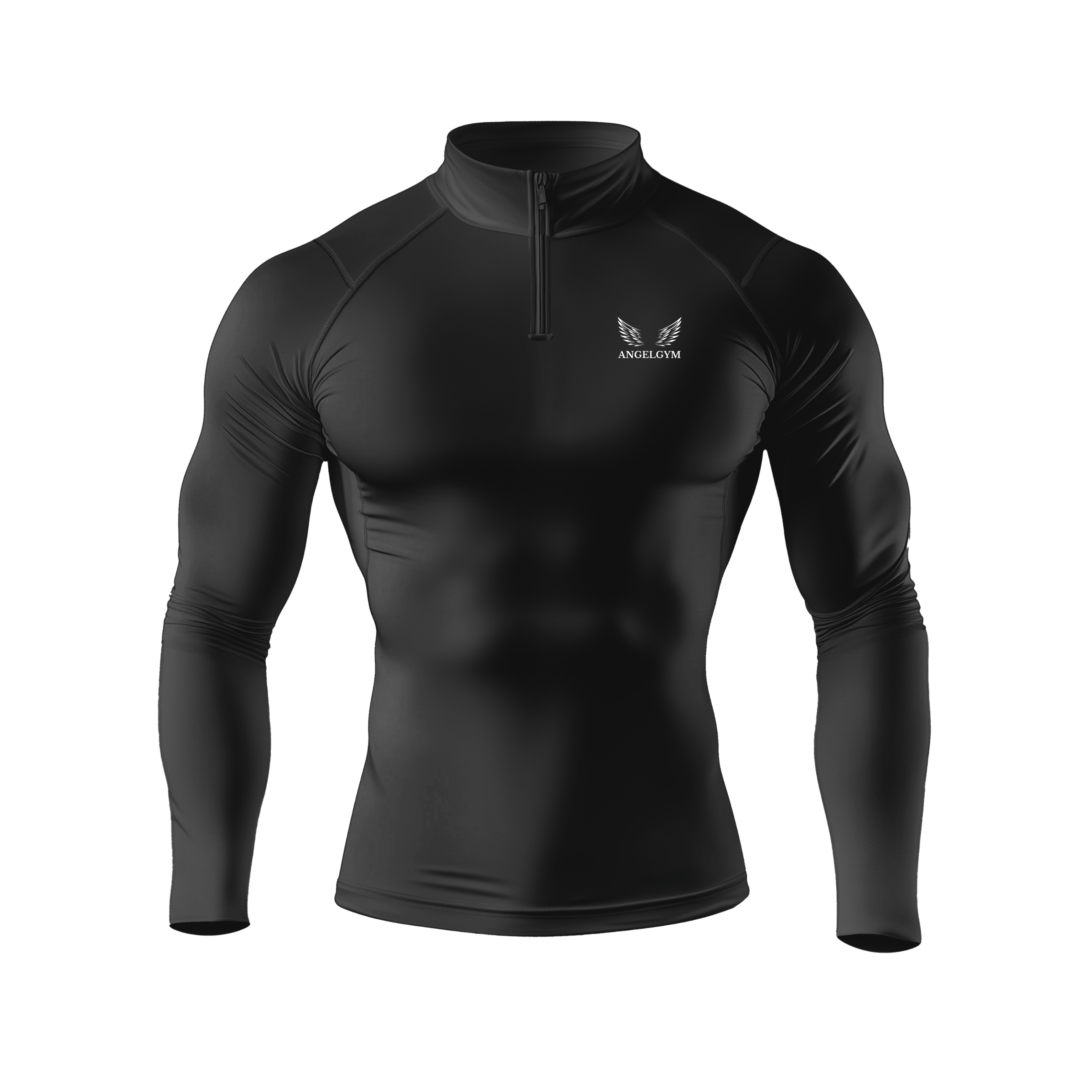 Halfzip Compression Shirt Langarm Premium