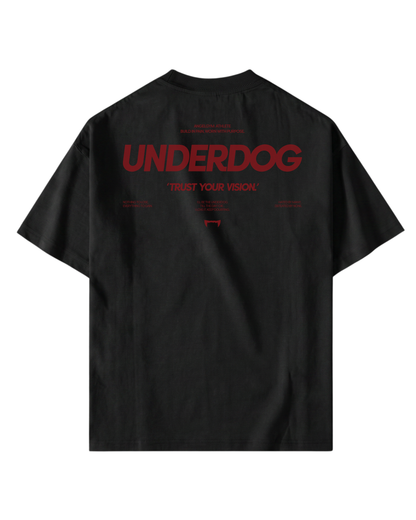 Underdog Oversize Pumpcover Schwarz (190x)