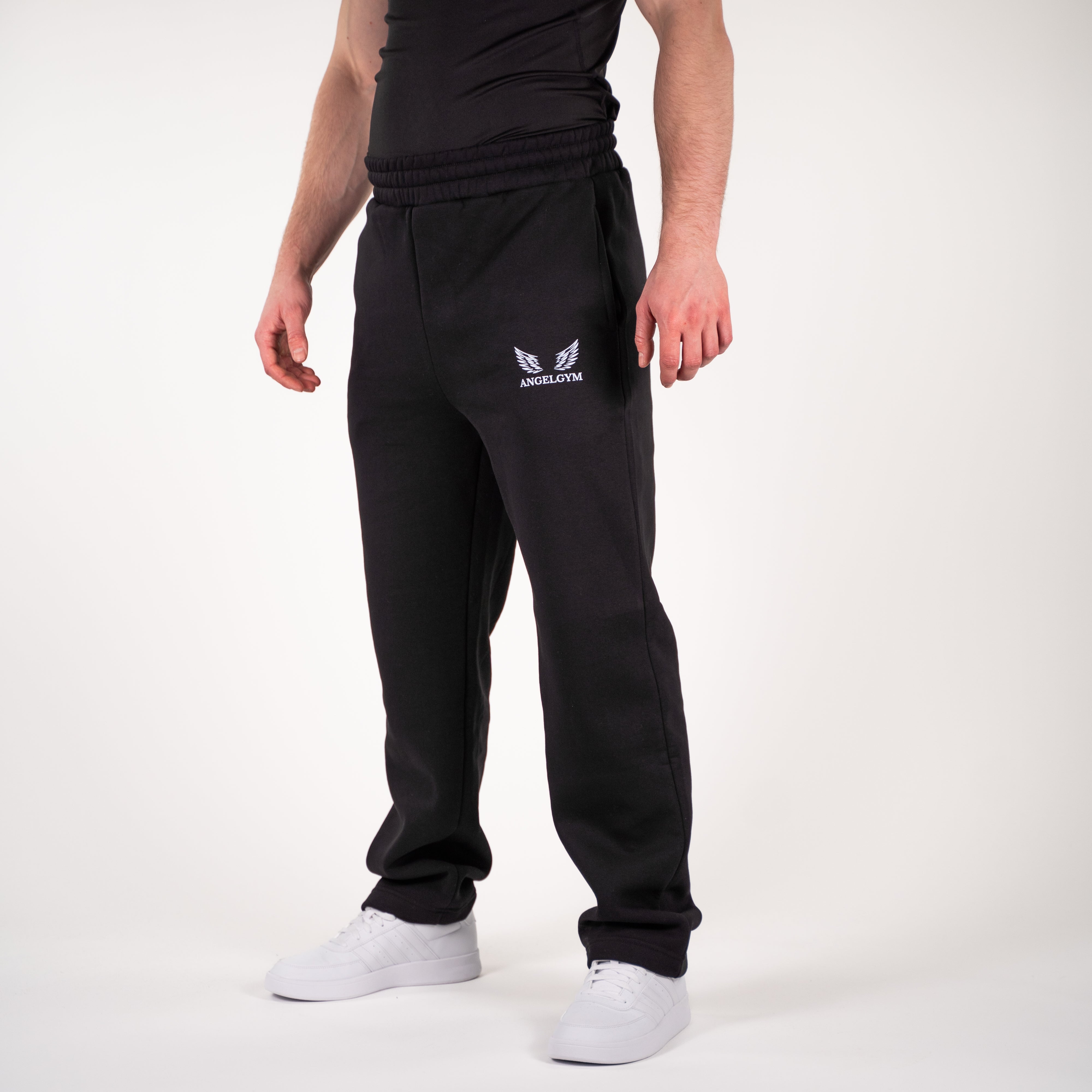 Open Leg Jogging Pants - Premium