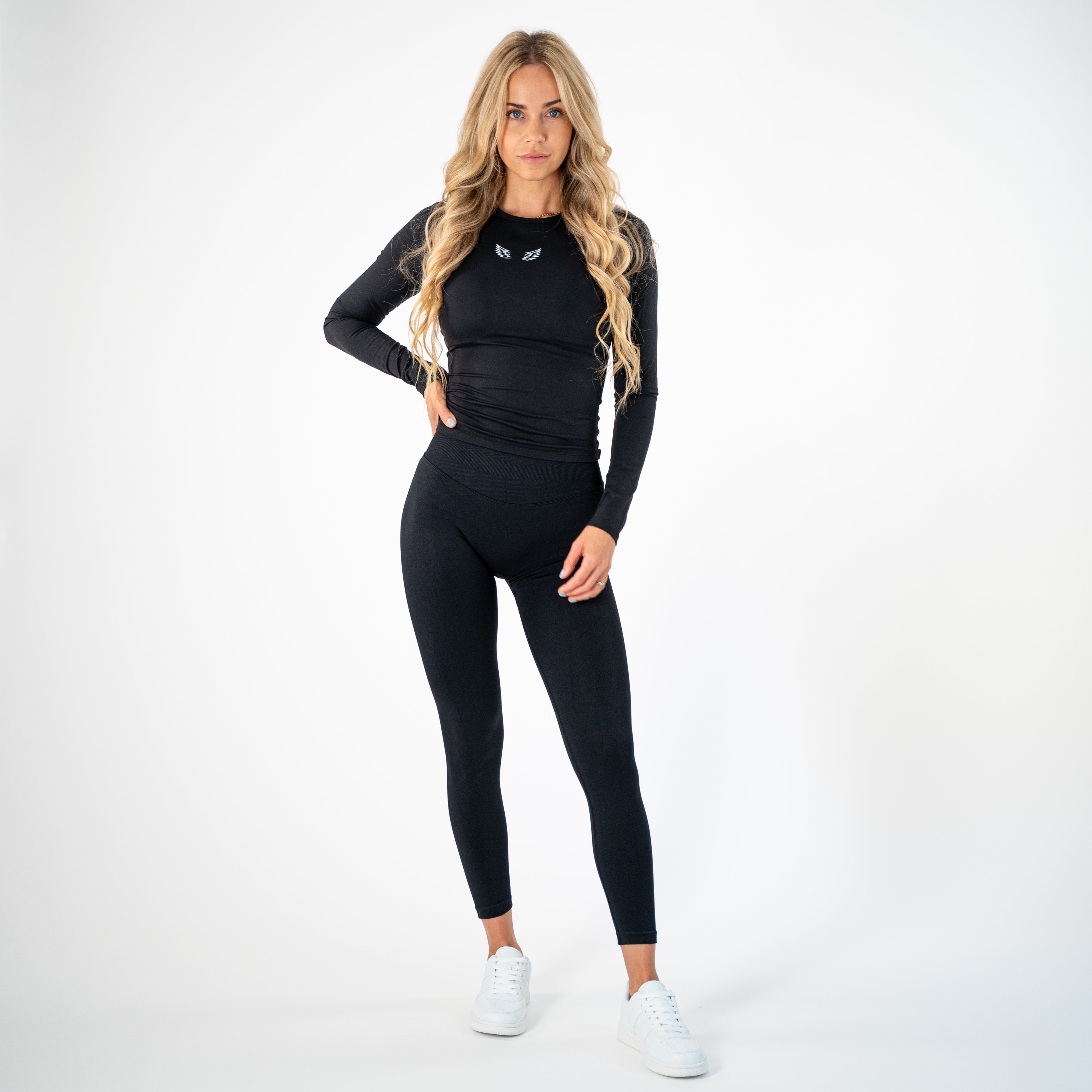 Angel Compression Shirt Damen langarm