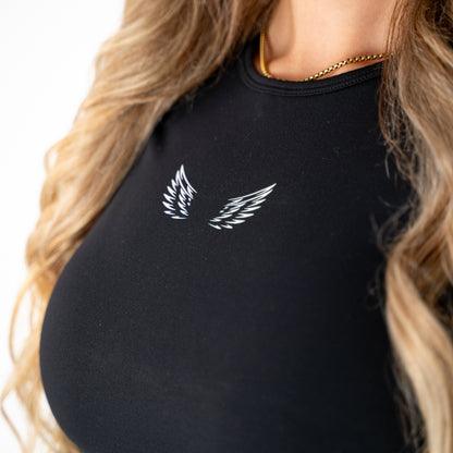 Angel Compression Shirt Damen langarm